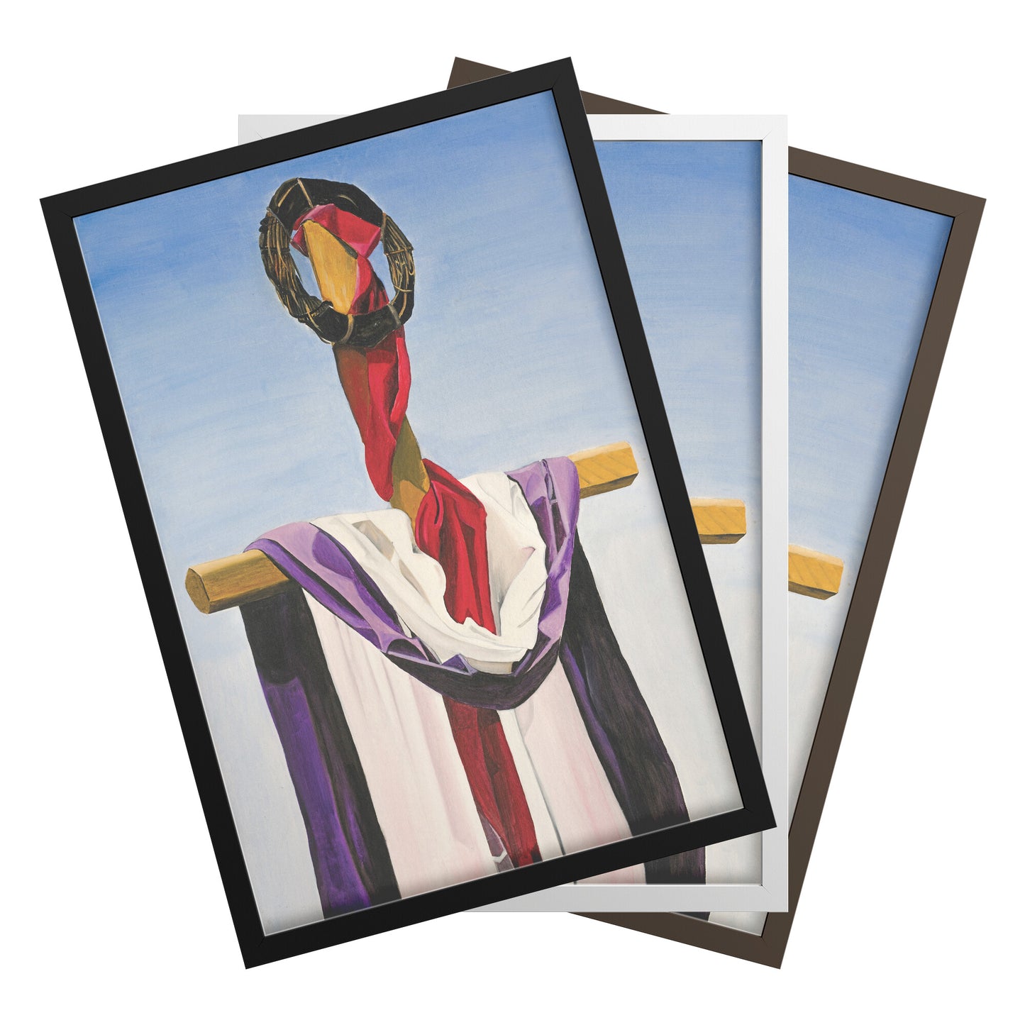 Evidence of God's Love Rectangle Framed Art Print - Signs and Seasons Gifts