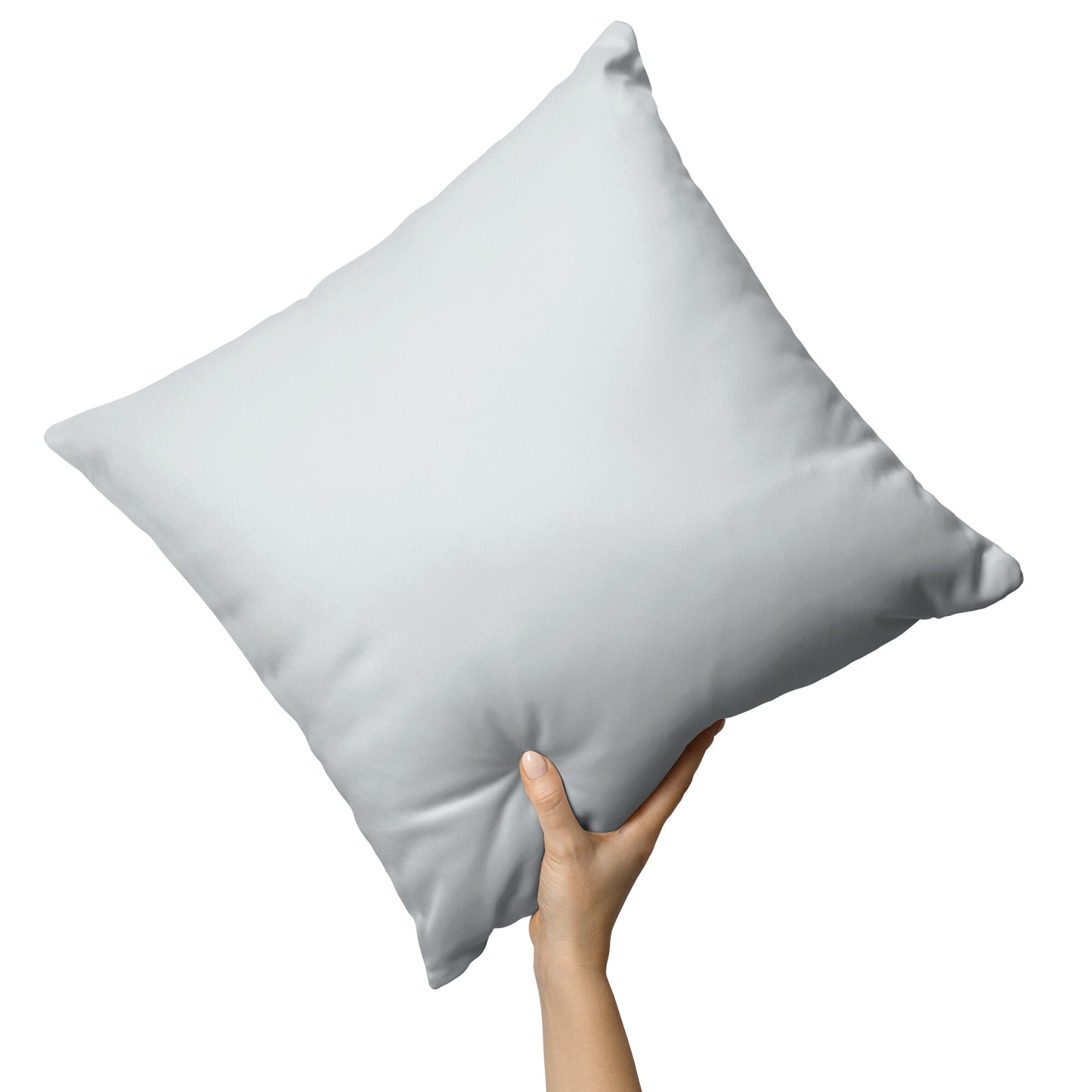 I Love Christmas! Pillow With Light Blue Accent - Signs and Seasons Gifts