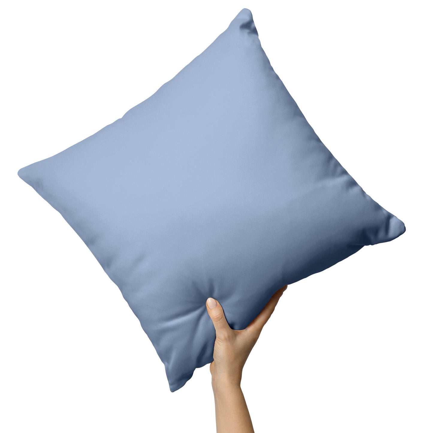 I Love Christmas! Pillow With Medium Blue Accent - Signs and Seasons Gifts