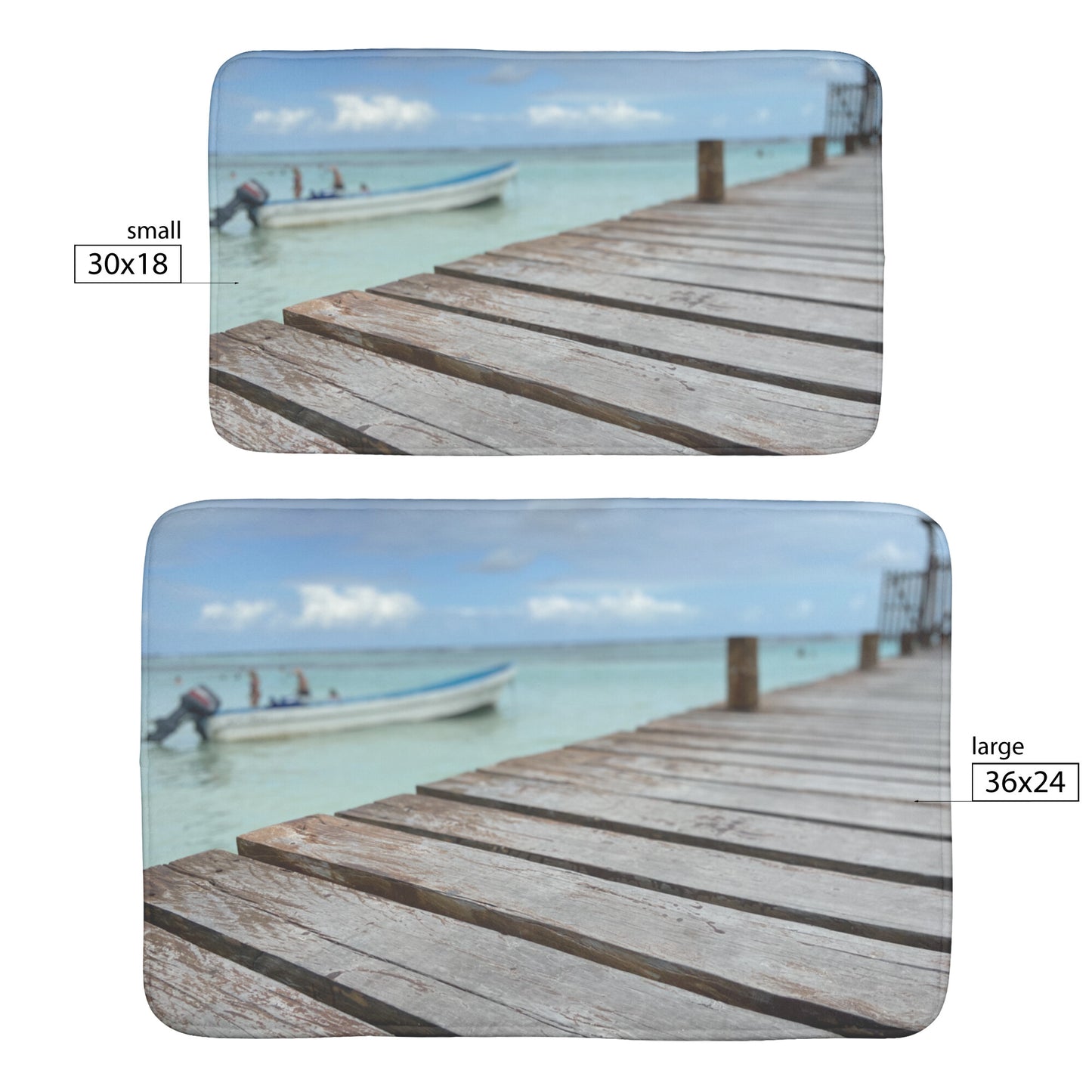 Beach Lovers Bath Mat - Signs and Seasons Gifts