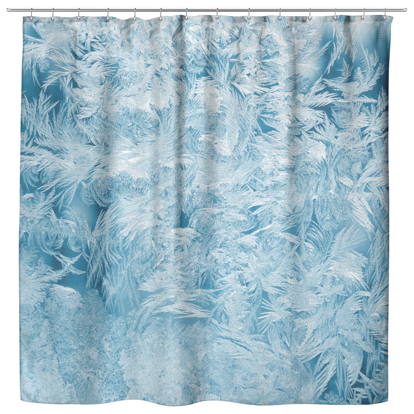 Blue Feathers Shower Curtain - Signs and Seasons Gifts
