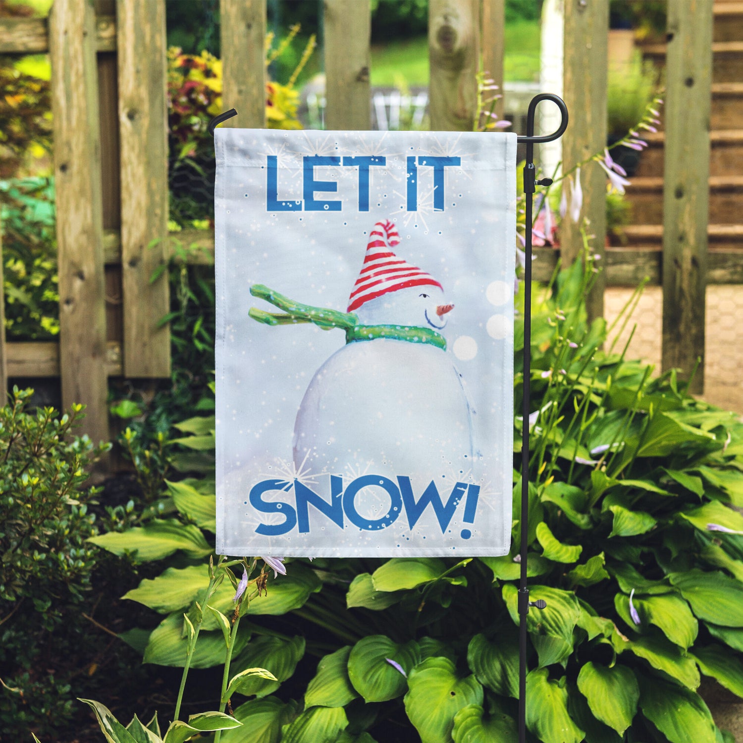 Let It Snow! Yard Flag - Signs and Seasons Gifts