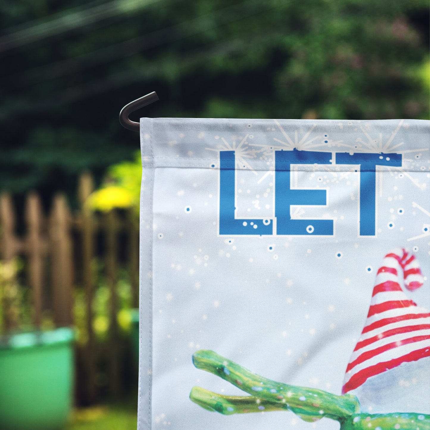 Let It Snow! Yard Flag - Signs and Seasons Gifts