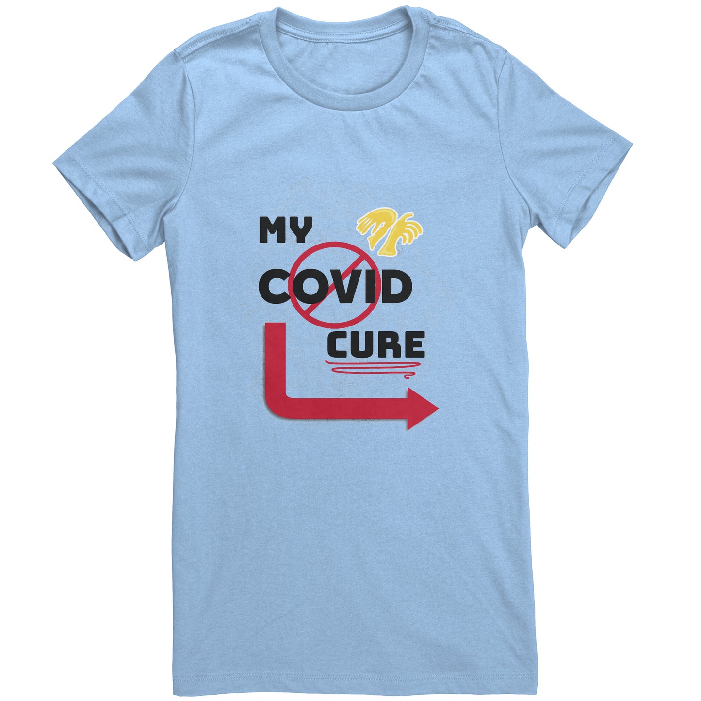 My COVID Cure Womens T-Shirt